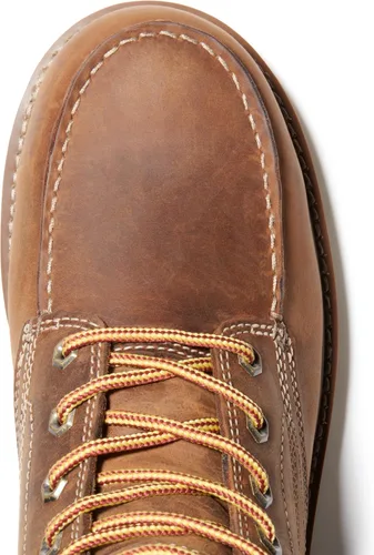 Vista 6 de Timberland PRO Gridworks - Botas de trabajo industriales impermeables para hombre con cuña de 6 pulgadas