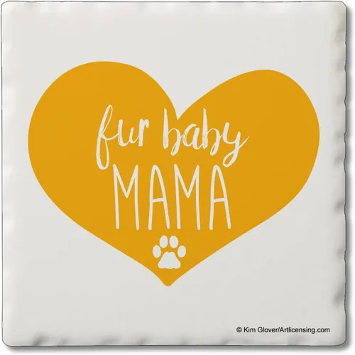 Vista 16 de Thirstystone Cat Mom - Paquete de 1 posavasos de piedra absorbente con respaldo de corcho protector, fabricado en los Estados Unidos, cuadrado de 4