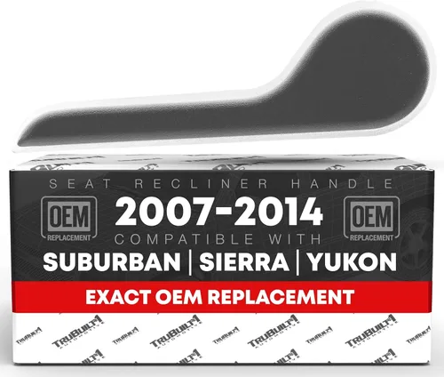 Vista 6 de Mango de reclinación de asiento T1A, delantero/trasero derecho - Compatible con Chevrolet Avalanche 2007-2013, Silverado 08-13, Suburban 07-14; GMC