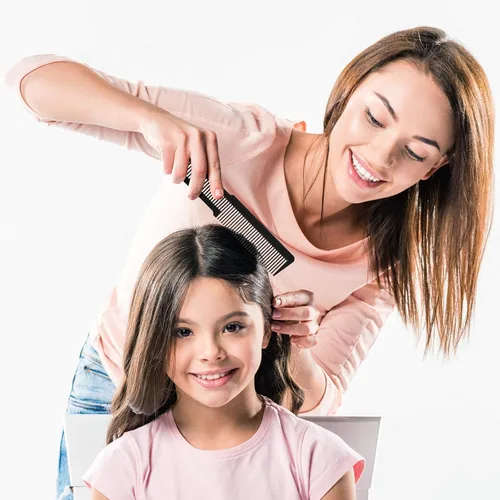 Vista 5 de Patelai 6 peines de peluquero para peluquero profesional para estilistas y peluqueros (negro)