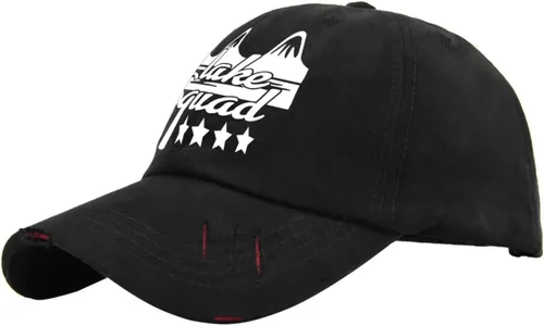 Vista 2 de Lake Squad Hats Camp hat AllBlack Womens hat Gifts for Him Running Cap