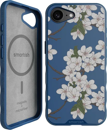 Vista 146 de Smartish® - Funda magnética para iPhone 15, Gripmunk compatible con MagSafe [ligera + protectora], funda de agarre delgada con forro de microfibra