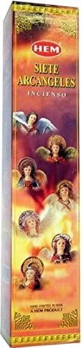 Vista 3 de Siete arcángeles (Siete Arcangels) - Caja de 1.23 oz, incienso de 7 diferencias, incienso de dobladillo importado de la India