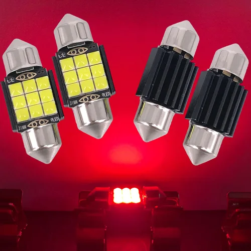 Vista 23 de SOCAL-LED - Bombilla LED de 0.157 x 1.220 in de Canbus Super Bright 3030 Chipset para interior de coche, luz de cúpula DE3175, luz de mapa, azul