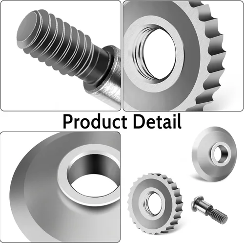 Vista 3 de Kits de engranajes de cuchillos mejorados KT2326 compatibles con abrelatas eléctricos 203 266 745-015 745-017