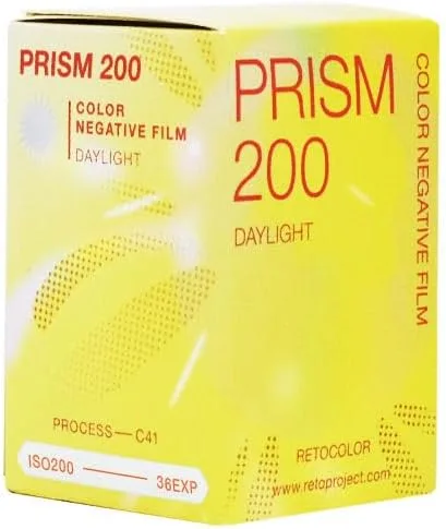Vista 7 de Película fotográfica RETOCOLOR Glow 400 35mm a color negativa, 27 exposiciones, ISO400, procesamiento C41, con código DX, Retro