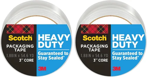 Vista 11 de Cinta para embalaje pesado Scotch 1.88 pulg x 54.6 yards, Transparente