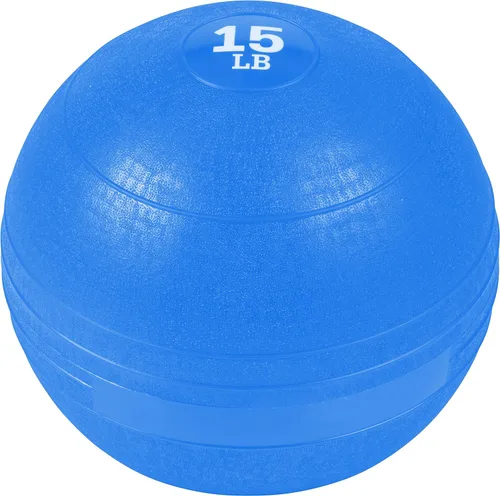 Vista 4 de Pelota medicinal de 15 libras de Trademark Innovations