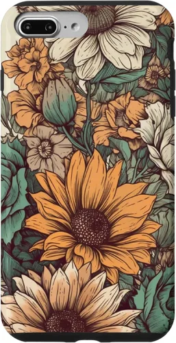 Vista 12 de Western Boho Leopard Sunflowers Cactus Funda Rodeo Cowgirl para iPhone 17