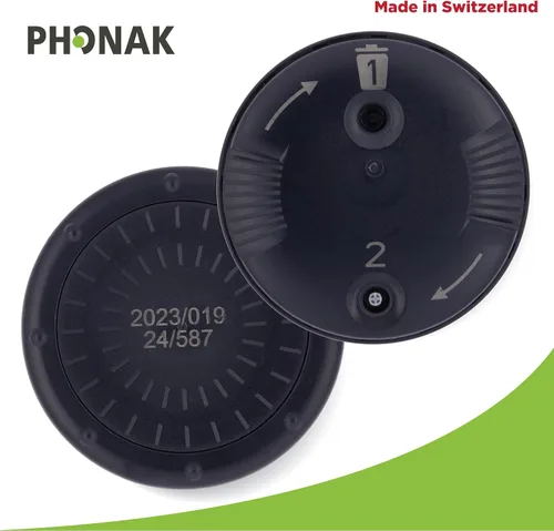 Vista 4 de Cerushield Disk v2.0 098-0445, filtros de protectores de cera de repuesto, accesorios compatibles con audífonos Phonak Audeo Marvel, Paradise