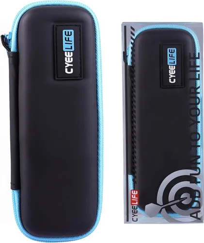 Vista 8 de CyeeLife Juego de dardos profesionales de punta suave de 0.71 onzas con 30 puntas de dardos adicionales y caja de almacenamiento de regalo, punta