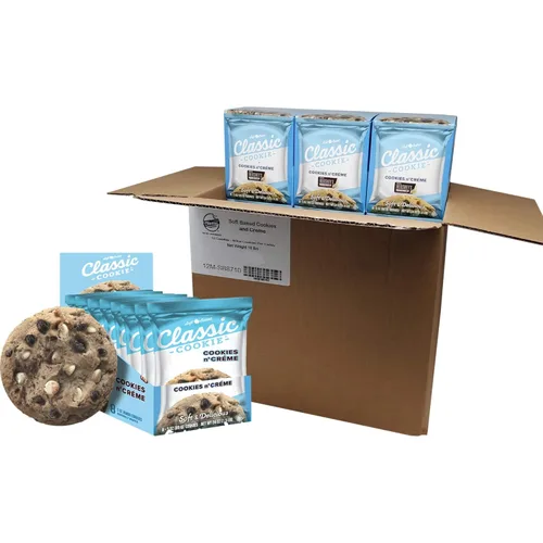 Vista 18 de Galletas de brownie Classic Cookie suavemente horneadas en forma redonda, 2 cajas, 16 galletas envueltas individualmente
