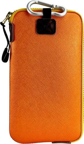 Vista 10 de OneJoy Bolsa de neopreno para teléfono, funda protectora ligera para teléfono celular con gran apertura de cremallera, bolsillo