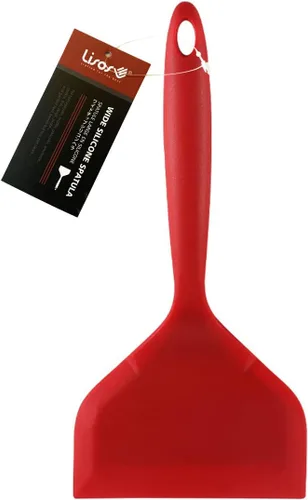 Vista 9 de Espátula japonesa de silicona para tortitas Tamagoyaki, espátula ancha de silicona para panqueques, antiadherente, resistente al calor, para huevos