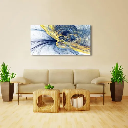 Vista 7 de Cuadros abstractos en lienzo de pared para sala de estar, dormitorio, decoración de pared, arte abstracto, impresión artística para decoración