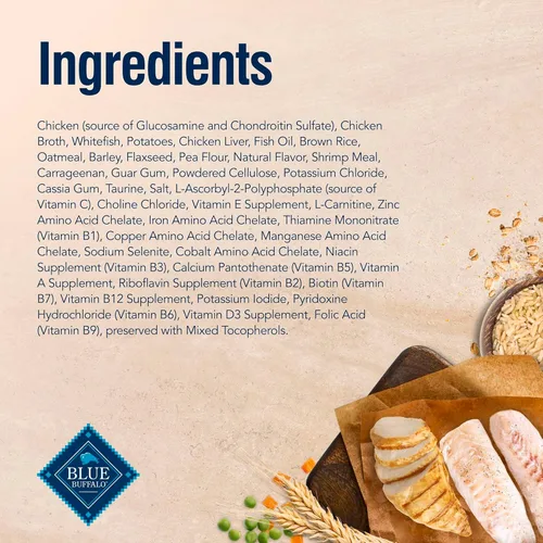 Vista 5 de Blue Buffalo True Solutions Mobility Care - Alimento húmedo para perros adultos, hecho con ingredientes naturales, pollo, latas de 12.5 onzas