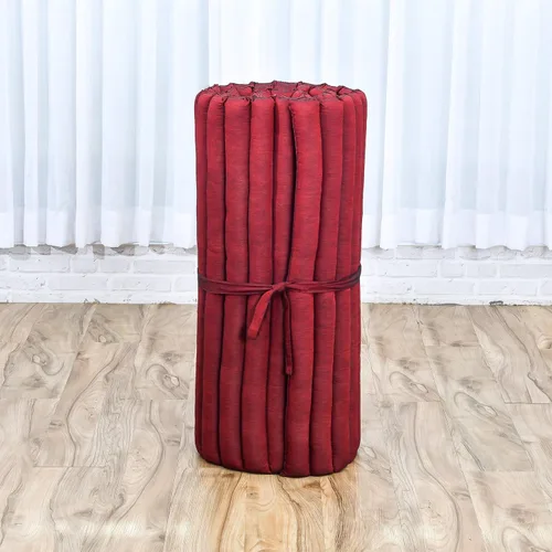 Vista 87 de Leewadee colchón tailandés enrollable para cama de invitados, tapete de yoga, para masaje tailandés, ecológico, orgánico y natural.