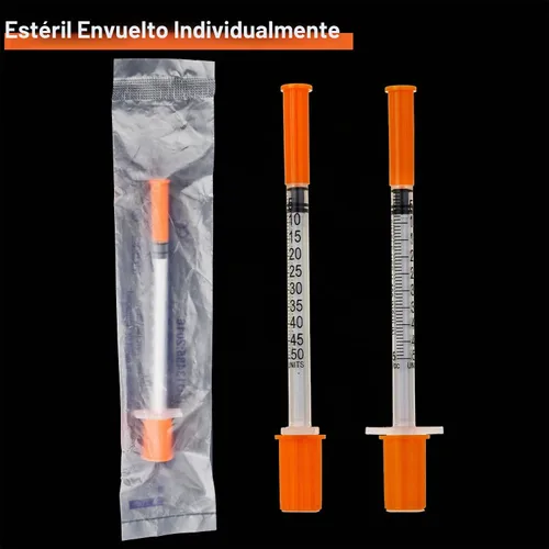 Vista 5 de Paquete de 20 U-100 de 0.0 fl oz con 31 Ga 1/4 pulgadas, sellado individualmente, 0.0 fl oz
