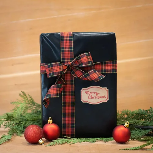Vista 5 de Etiquetas de regalo de Navidad, 100 calcomanías personalizadas de 2 x 3 pulgadas para etiquetado de bricolaje (marrón kraft)