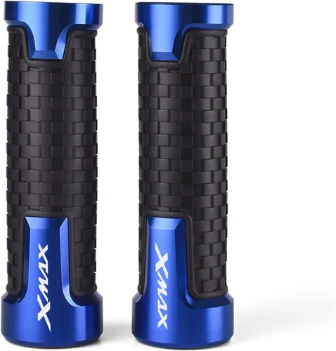 Vista 8 de Motorcycle Handlebar Motorcycle Handlebar Grips CNC Rubber Hand Thruster Grips for Yamaha X-MAX Xmax 125 250 300 Xmax125 Xmax300 XMAX250 2017-2021