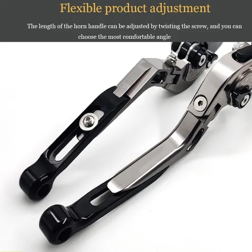 Vista 4 de PRASHANT Motorcycle Clutch Lever and Brake for XJ6N XJ6 2009-2015 Motorcycle CNC Brakes Adjustable Folding Extendable Clutch Brake Handle Levers