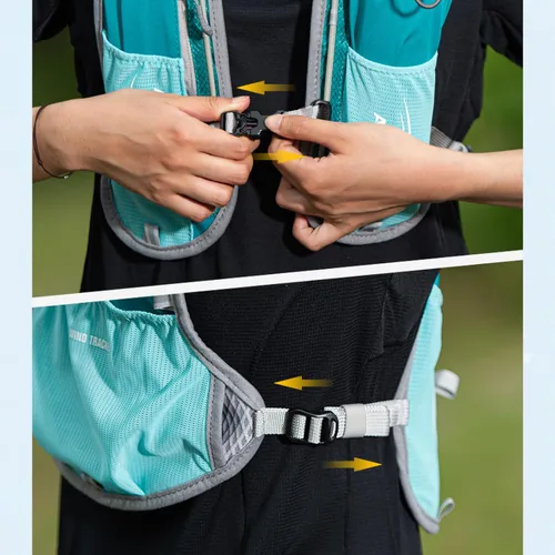 Vista 5 de TRIWONDER Hydration Backpack Vest for Men & Women, Water Pack for Hiking, Camping, Climbing & Cycling, Lightweight Daypack