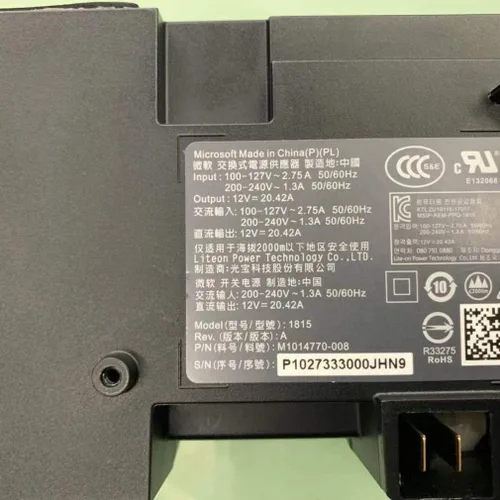 Vista 5 de Xbox One X Power Supply Internal AC Adapter Charger Replacement Power,profectlen-US For Xbox One X Power Supply