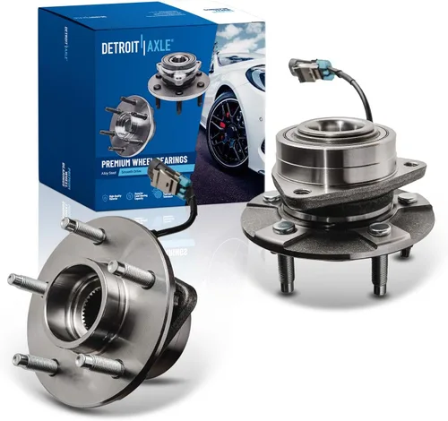 Vista 14 de Detroit Axle - Conjunto de cubos de rodamiento de rueda trasera de 2 piezas para Honda CR-V 2007-2011 [solo 4W], Acura RDX 2007-2012, Acura RDX