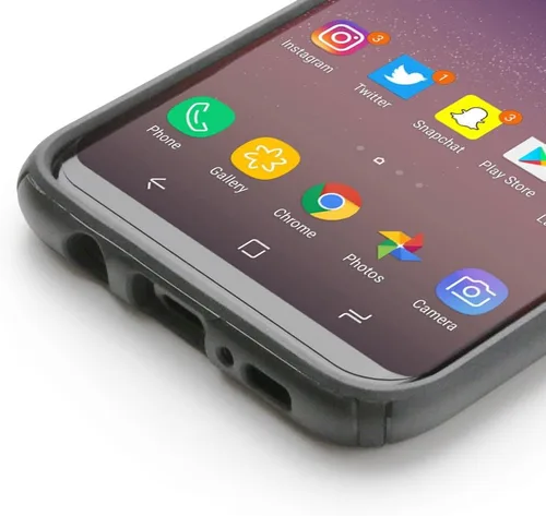 Vista 7 de Protector de pantalla para Samsung Galaxy S8 Repuestos Armorsuit – Galaxy S8 Vida militaryshield [compatible con carcasa]