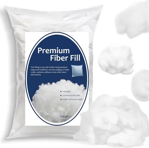 Vista 15 de Bupete Relleno de relleno de poliéster de 1.98 libras/31.75 oz, relleno de almohada (1.8 oz ~ 4.18 libras), rellenos para animales de peluche