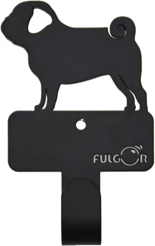Vista 7 de Fulgor Gancho de pared de metal para decoración de cachorro, perro y gato (gato grande)