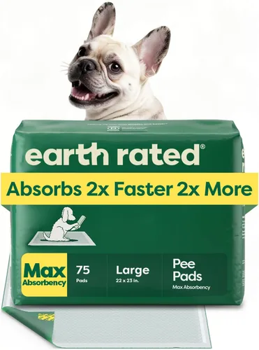 Vista 10 de Earth Rated Max Absorbency - Almohadillas de entrenamiento para cachorros que absorben 2 veces más rápido y 2 veces más, a prueba de fugas, control