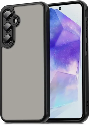 Vista 154 de Funda Qiinogow compatible con Samsung Galaxy A23 4G/5G, cubierta delgada para teléfono con absorción de golpes, funda protectora de fibra de carbono