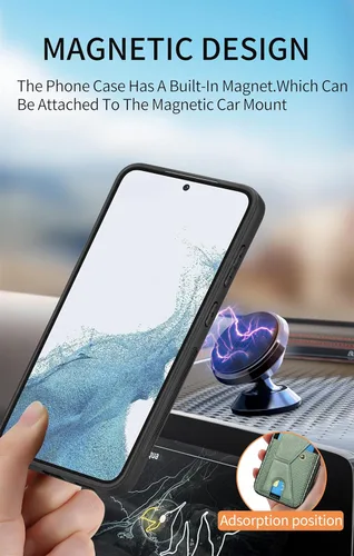 Vista 3 de Funda para Oppo K10x / OnePlus Nord CE 2 Lite 5G Funda para Realme 9 5G / 9 Pro / Q5 / V25 Funda de piel sintética con ranuras para tarjetas