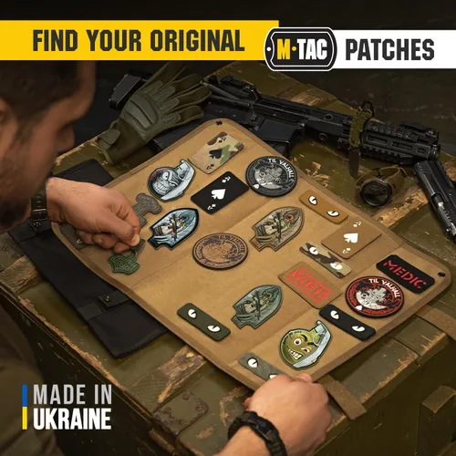 Vista 6 de M-Tac Morale Patch Valkyrie – Parche militar táctico de PVC con cierre de gancho en la parte trasera – Parches para chaleco, mochilas, sombreros