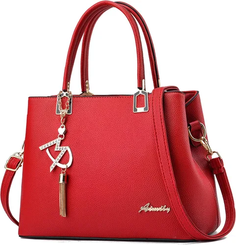 Vista 12 de Bolsos y carteras para mujer, bolsos de hombro para señoras, bolso bandolera con asa superior de diseño de ToLFE