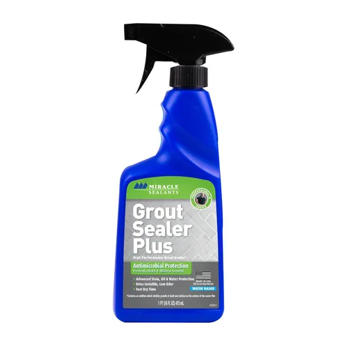 Miracle Sealants Sellador de lechada Plus Invisible Penetrating Sealer Spray, 16 oz
