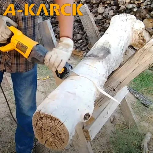 Vista 5 de A-KARCK Hojas de sierra recíproca de alimentos para carne congelada, paquete de 6 hojas de sierra de acero inoxidable sin pintar para cortar