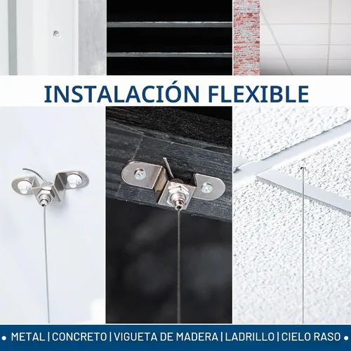 Vista 10 de VIVO Panel Acústico de Techo Tipo Waffle, Absorbedor de Sonido Colgante Hexagonal, Candelabro Moderno de Reducción de Ruido, Gris Oscuro, PP-CW01D