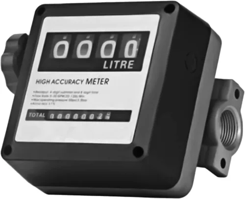 Vista 9 de NUEVA bomba eléctrica de transferencia de combustible 110 V 60L/Min W/Boquilla Meter para aceite combustible diesel