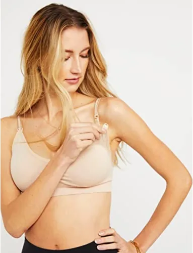 Vista 7 de Sujetador de maternidad y lactancia sin costuras para mujer con copas BRRR TRIPLE CHILL A-D+