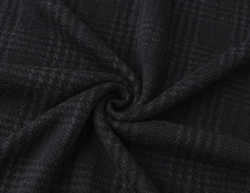 Vista 5 de Poriff Suéter básico de punto ligero de cuello alto para hombre, estilo casual, ajustado, para hombre
