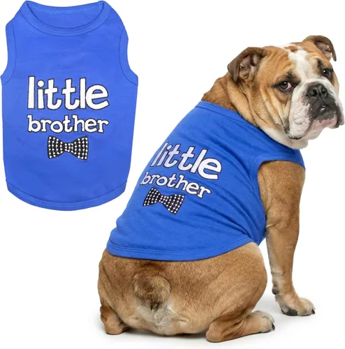 Vista 14 de Parisian Pet - Camiseta para perros y gatos, con texto en inglés Big Sister, 2XS