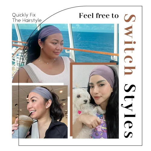 Vista 5 de 12 diademas anchas para mujer, antideslizantes, diademas de enfermera, bandas de tela para el cabello de mujer, accesorios para el cabello de moda