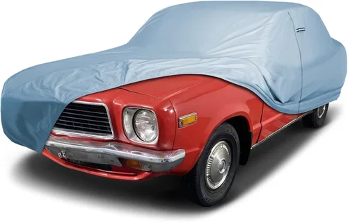 Vista 181 de iCarCover Funda de automóvil personalizada de alta calidad para Mazda 1200 1970, resistente, impermeable, para todo tipo de clima, lluvia, nieve