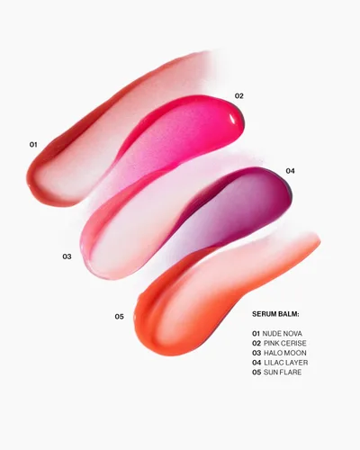 Vista 4 de MAKE Beauty Serum Balm Aceite Hidratante para Labios. Brillo labial hidratante vegano con efecto relleno. Crema de tratamiento de labios para labios