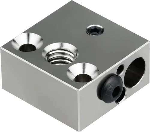 Bloque calentador de cobre chapado CR-10 de alta temperatura actualizado para MK8 Extrusora Creality All Metal Hotend Ender3 V2 Ender 3 pro Ender 5