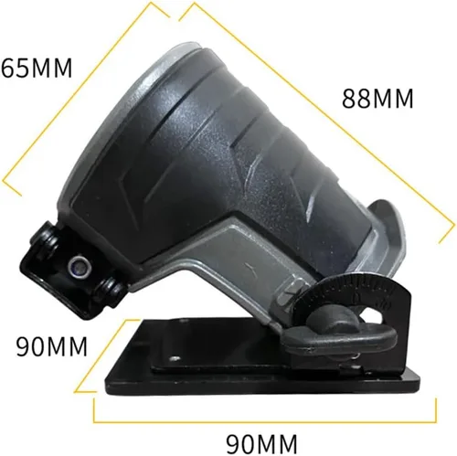 Vista 3 de 198987-9 195561-4 KIMGU - Base de inclinación compacta de repuesto para MAKITA RT0700C RT0701C RT0700 XTR01Z DRT50 DRT50Z