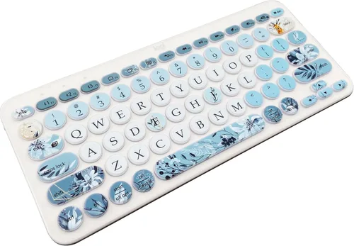 Vista 8 de Logitech K380/Pebble Keys 2 K380s - Funda de silicona para teclado multidispositivo, gato