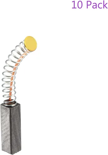 Vista 6 de DMiotech Paquete de 10 cepillos de carbono de 0.787 in x 0.236 in x 0.236 in para motor eléctrico